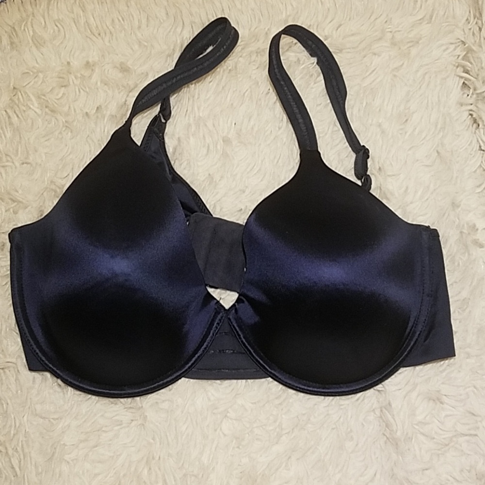 MAIDENFORM 34DD NAVY BRA DM7540